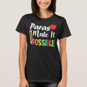 T-shirt Paras rendent Apple et Pencil possibles Retour à l