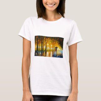 T-shirt PARC BEWITCHÉ - Leonid Afremov Baseball ¾ manche