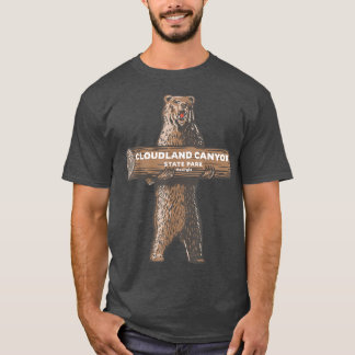 T-shirt Parc Cloudland Canyon State Park Georgia Bear Vaca