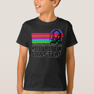 T-shirt Parc d'attractions Roller Dessous de verre