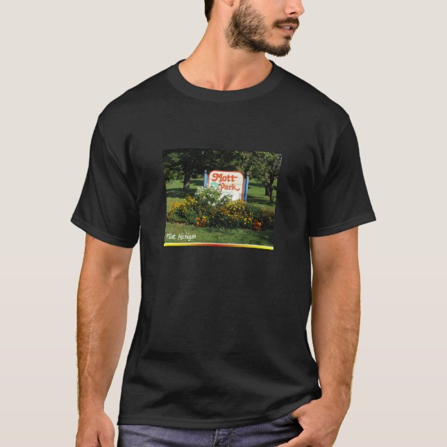 T-shirt parc de mott - silex Michigan (Devant)