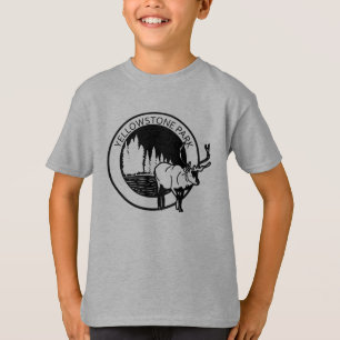 T-shirt Parc de Yellowstone Elk