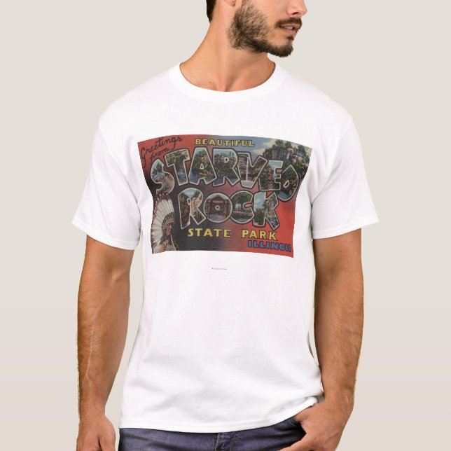 T-shirt Parc d'état affamé de roche - grandes scènes de (Devant)