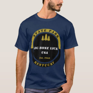 T-shirt Parc d'état Big Bone Lick Kentucky