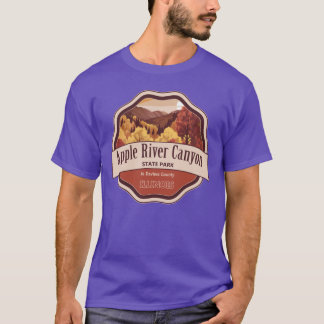 T-shirt Parc d'état d'Apple River Canyon