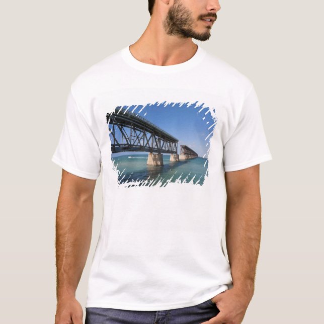 T-shirt Parc d'état de Bahia Honda, Floride Keys, Key (Devant)