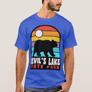 T-shirt Parc d'état de Devils Lake Wisconsin Ours de couch