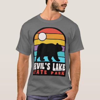T-shirt Parc d'état de Devils Lake Wisconsin Ours de couch