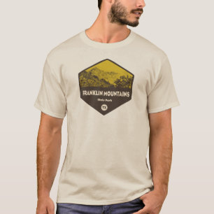 T-shirt Parc d'État de Franklin Mountains El Paso Texas