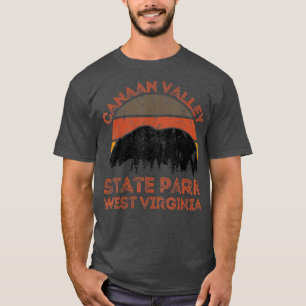 T-shirt Parc d'état de la vallée du Canaan Virginie-Occide