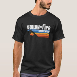 T-shirt Parc D'État De La Vallée Du Feu Nevada - Désert Ré