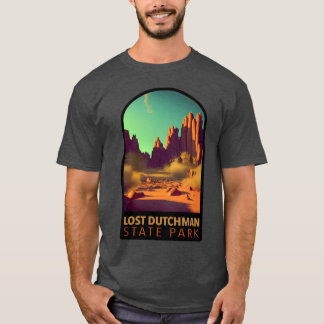 T-shirt Parc d'État de Lost Dutchman Arizona format géant