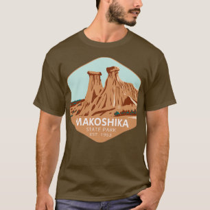 T-shirt Parc d'état de Makoshika Montana