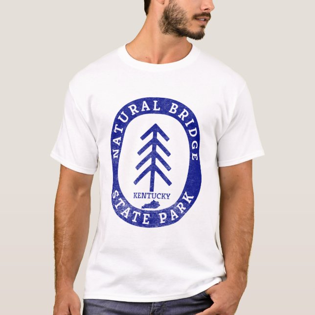 T-shirt Parc d'état de Natural Bridge (Devant)