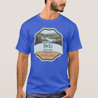 T-shirt Parc d'État de Rocks Comté de Harford