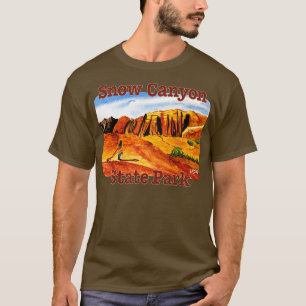 T-shirt Parc d'état de Snow Canyon Utah