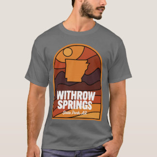 T-shirt Parc d'État de Withrow Springs Arkansas