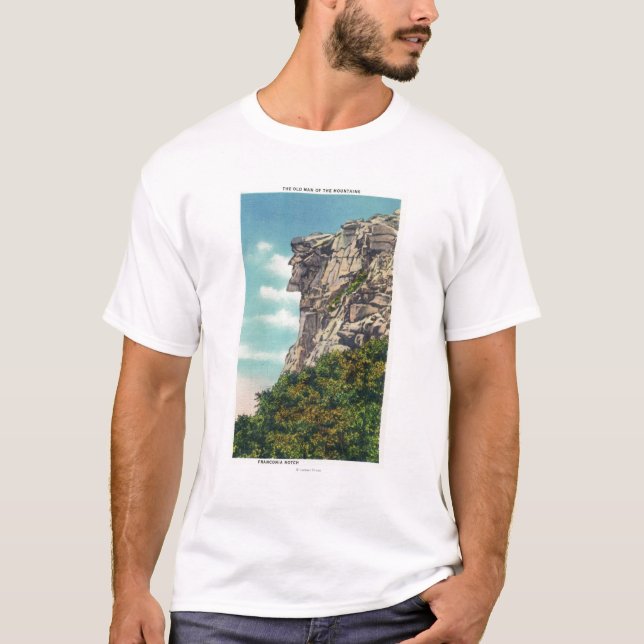 T-shirt Parc d'état d'entaille de Franconia (Devant)