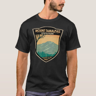 T-shirt Parc d'état du Mont Tamalpais Californie Vintage