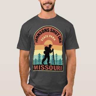 T-shirt Parc d'État Johnsons Shut Ins Missouri Randonnée R