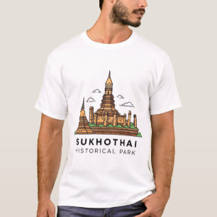 T-shirt parc historique de Sukhothai