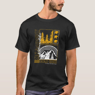 T-shirt Parc historique national Skagway Klondike Alaska S