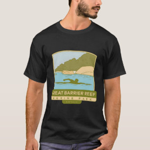 T-shirt Parc marin de la Grande barrière de corail - Austr