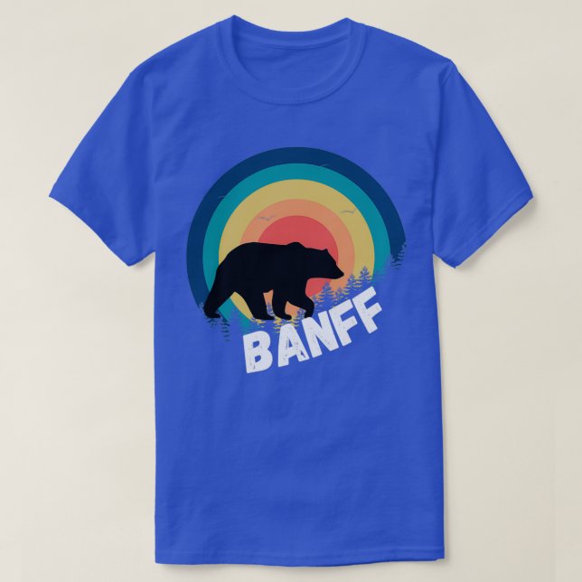 T-shirt parc national banff (Design devant)