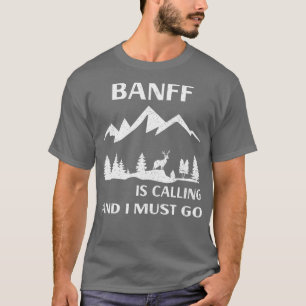 T-shirt Parc national Banff 1