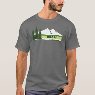T-shirt Parc national Banff Bandes vertes