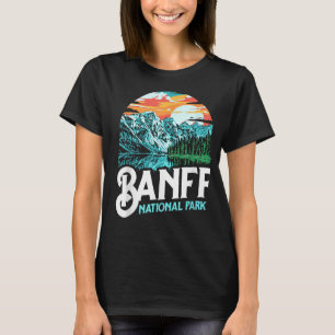 T-shirt Parc national Banff Lac Louise Gare Vintage du Can