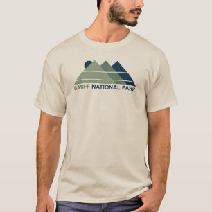 T-shirt Parc national Banff Mountain Sun