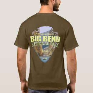 T-shirt Parc national Big Bend (pointe de flèche)