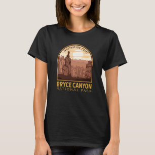 T-shirt Parc national Bryce Canyon Inspiration Point Retro