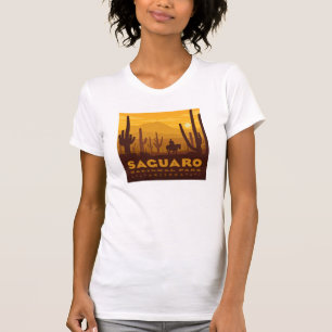 T-shirt Parc national Carré du Saguaro Arizona