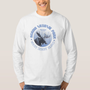 T-shirt Parc national d'Acadia (orignaux)