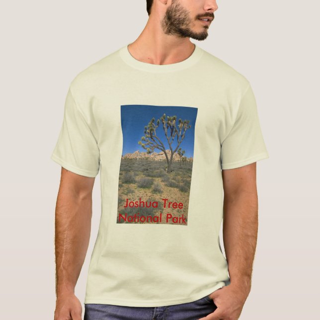 T-shirt Parc national d'arbre de Joshua (Devant)
