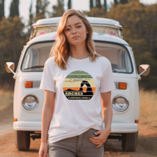 T-shirt Parc national de Arches vintage - Moab - Utah