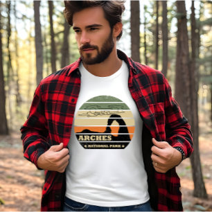 T-shirt Parc national de Arches vintage - Moab - Utah 