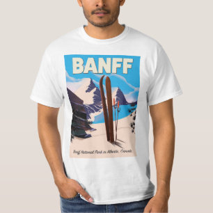T-shirt Parc national de Banff en Alberta, Canada.