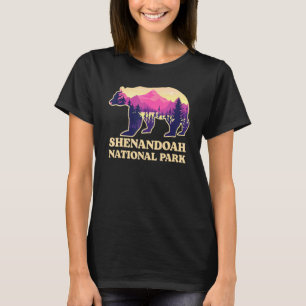 T-shirt Parc national de Bear Shenandoah Virginia Randonné