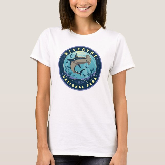 T-shirt Parc national de Biscayne (Devant)