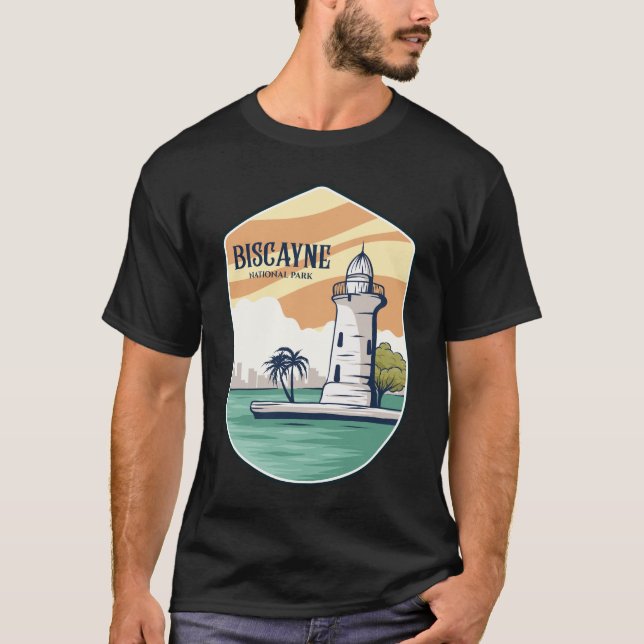 T-shirt Parc national de Biscayne (Devant)