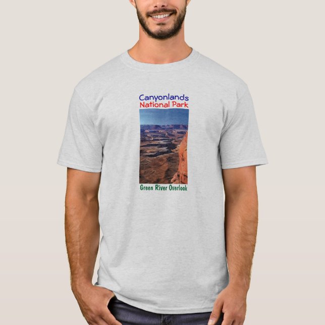 T-shirt Parc national de Canyonlands (Devant)