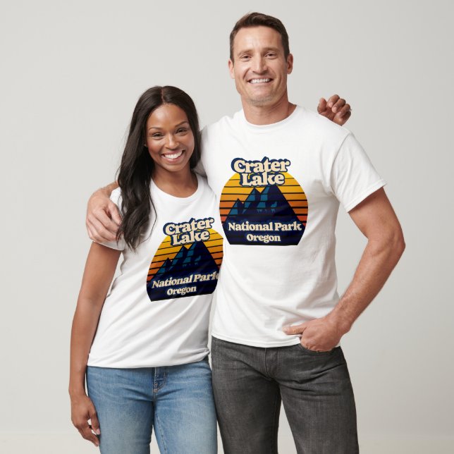 T-shirt Parc national de Crater Lake (Unisexe)