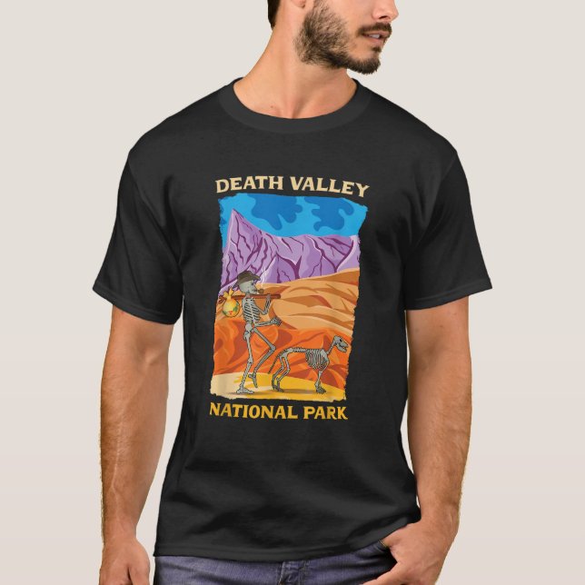 T-shirt Parc national de Death Valley États-Unis Californi (Devant)