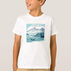 T-shirt Parc national de Glacier Bay   Orca