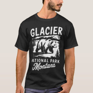 T-shirt Parc national de Glacier Montana