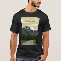 Parc national de Grand Teton Wyoming Road Vintage