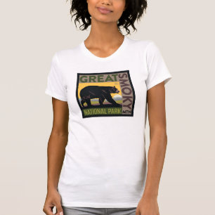 T-shirt Parc national de Great Smoky Mountain Ours